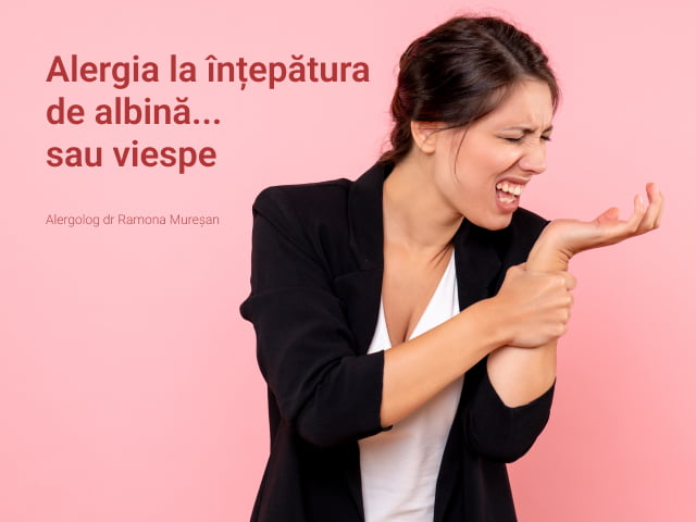 Alergia la înțepătura de albină sau viespe