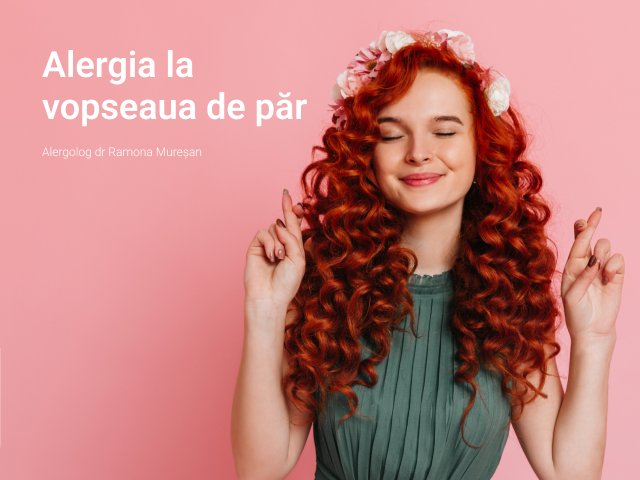 Alergia la vopsea de păr: simptome și ingrediente