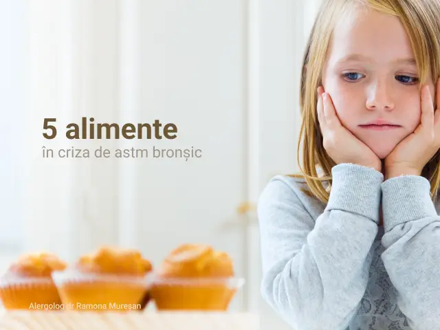 5 alimente care pot declanșa criza de astm bronșic la copii